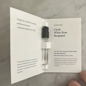 Maison Louis Marie Antidris Cassis Eau de Parfum sample